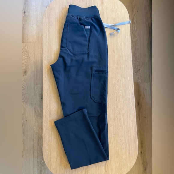 FIGS Navy High Waisted Yola Skinny ST - Picture 3 of 9